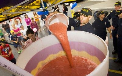 Booster Juice mixes up the World's Largest Smoothie